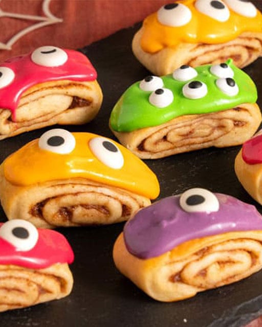Colourful Gifflar Monsters - Recipes | Pågen